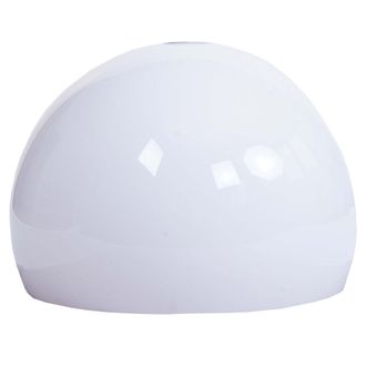 Hhg Hhg - Pantalla 106 Para L&aacute;mpara De Arco Y Colgante, Pantalla De Repuesto, &Oslash; 40cm, Pl&aacute;stico, Blanco
