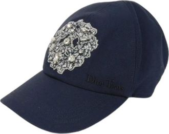 Dior Pre-owned Accessories, male, Blue, Size: ONE SIZE Pre-owned Denim Tears Cotton Baseball Cap