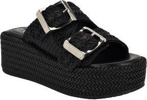 Guess Binks 2 Platform Sandal in Black at Nordstrom Rack, Size 9.5