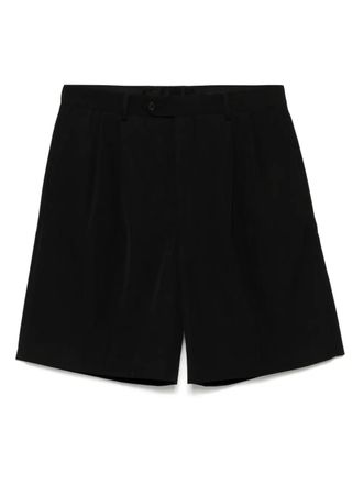 Auralee Max Gabardine shorts - men - Wool - 5 - Black