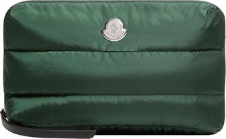 Moncler Moncler Caradoc Beauty Case, Women, Green, Size: One Size