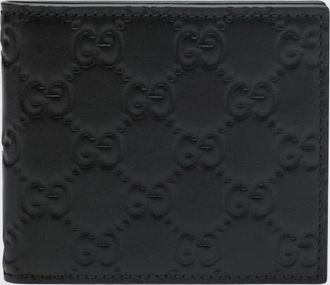 Gucci Portafoglio GG Emblem Gucci in pelle con monogram GG