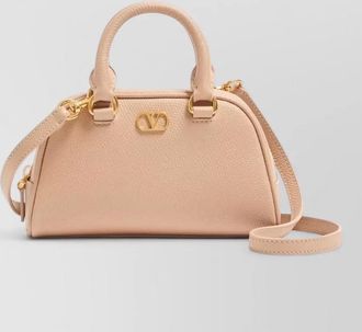 Valentino Garavani vlogo signature leather mini top handle bag