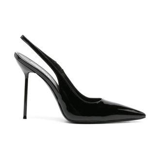 PARIS TEXAS Pumps, female, Black, Size: 7 1/2 US Lidia Slingback