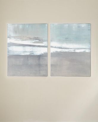 Benson-Cobb Oceans Apart Giclee on Canvas Diptych, 30 x 40