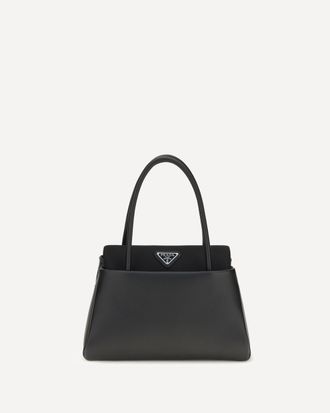 Prada Top Handle Bag with triangle logo Female UNI
