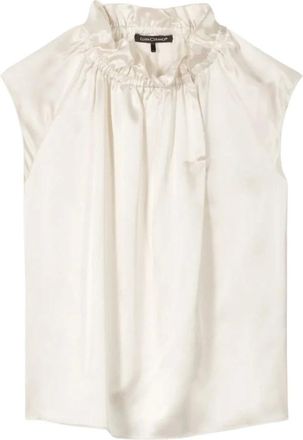 Luisa Cerano Mujer, Blusas y Camisas, Beige, Talla: L