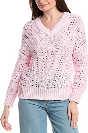 Tommy Bahama Beachy Cotton Open Stitch Sweater