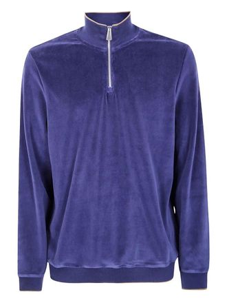 Paul Smith Mens 1/2 Zip Sweatshirt