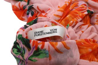 Diane Von F&uuml;rstenberg Diane Von Furstenberg Top in Floral Nylon