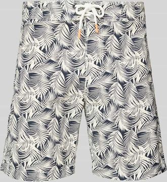 Ecoalf Badehose mit elastischem Bund Modell BYRONALF in Blau, Gr&ouml;&szlig;e XXL