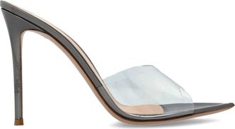 Gianvito Rossi Hoge hakken muiltjes met spitse neus - Dames - Muiltjes - Grijs - 35 EU - Schoenen