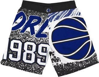 Mitchell & Ness x NBA Jumbotron Mesh Shorts Orlando Magic SHORAJ19071-OMABLCK
