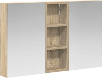 vidaXL Juego De Muebles De Ba&ntilde;o 3 Uds. 80 X 10,5 X 50 Cm Vidaxl