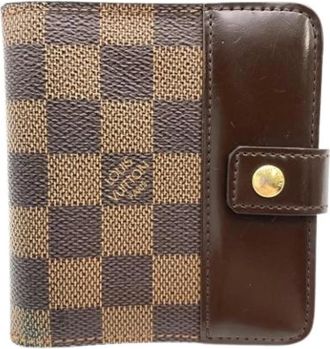Louis Vuitton Pre-owned Wallets, female, Brown, Size: ONE SIZE Pre-owned Canvas Wallet