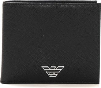 Emporio Armani Wallet en Cardholder Set - Heren - Portefeuilles - Zwart - ONE Size - Polyester - Accessoires