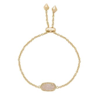 Kendra Scott Elaina Bracelet - Gold & Iridescent Drusy