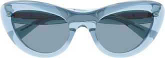 Bottega Veneta Bv1282s-003 - Light Blue Sunglasses