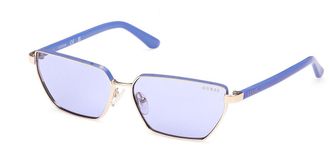 Guess GU00106 92V Womens Sunglasses Gold Size 59