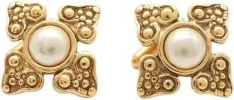 Chanel Pre-owned Jewellery, female, Yellow, Size: ONE SIZE Pre-owned Metal home-office