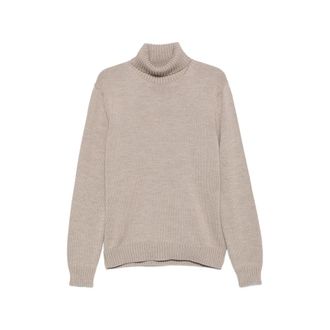 Zanone Ribbed-knit Roll-neck Sweater