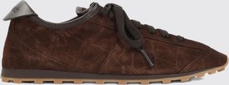 Jacquemus Sneakers Les Tennis in pelle e suede con stampa coccodrillo