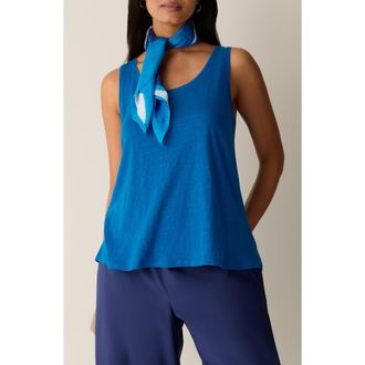 Eileen Fisher Silk Bandana in Deep Dive at Nordstrom