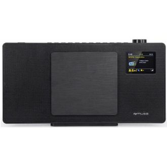 Muse Sistema micro hi-fi nero da 40 W con Bluetooth - M65DBT - muse