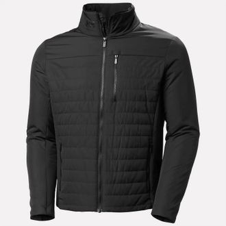 Helly Hansen Mens Insulated Crew Jacket In Black