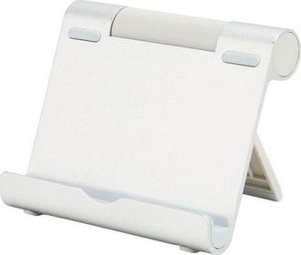 OEM Soporte Para Tel&eacute;fono Giratorio De 180 Grados, Plegable, Port&aacute;til, Fabricado En Aleaci&oacute;n De Aluminio Y Silicona, Soporta Hasta 5 Kg, Para Tablet, Idea