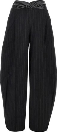 Andamane Gabardine Astra Broek - Dames - Broeken - Zwart - Maat: M Gabardine