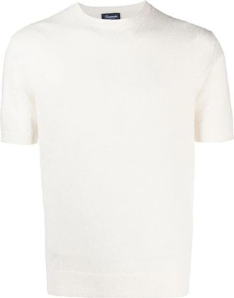 Drumohr Short Sleeve Crew-Neck Sweater