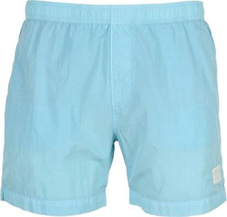 C.P. Company Eco-Chrome R Logo Zwemshorts