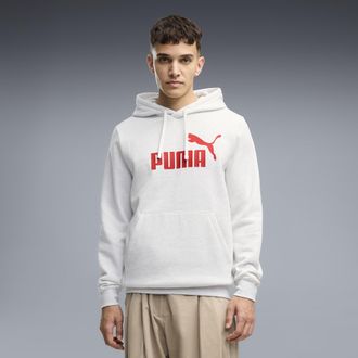 Puma Felpa con cappuccio Essentials con logo N. 1 da uomo, Accessori, Bianco, XXL