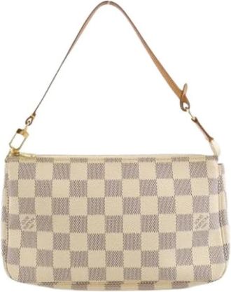 Louis Vuitton Pre-owned Shoulder Bags, female, Beige, Size: ONE SIZE Pre-owned Shoulder Bag