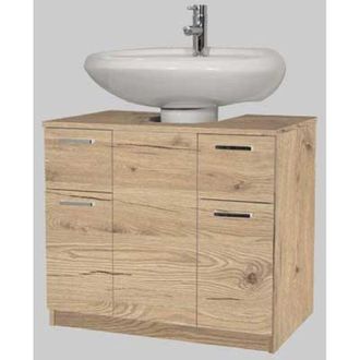 Savini COPRICOLONNA QUERCIA NATURALE - 2 Ante + 2 Cassetti