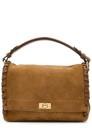 Anya Hindmarch Mortimer Leather and Suede Cross-body bag - Brown - One Size