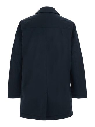 Nn.07 Lightweight Nylon Coat - Blue