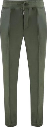 Moorer Pantaloni con coulisse - Verde