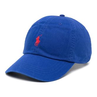 Polo Ralph Lauren Six-Panel Cap - female - Polo Ralph Lauren - Hats & Caps - Blue - ONE SIZE - Accessories