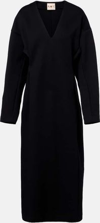 Plan C Abito midi in misto cotone