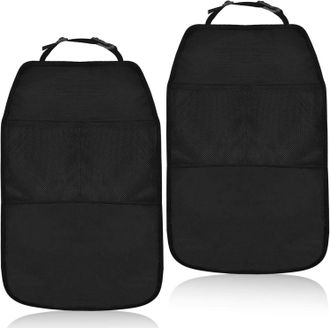 OEM Protector De Asiento Trasero De Coche De 2 Piezas, Organizador Con 2 Bolsillos, Funda Para Proteger El Asiento Trasero De Ara&ntilde;azos, Humedad Y Suciedad