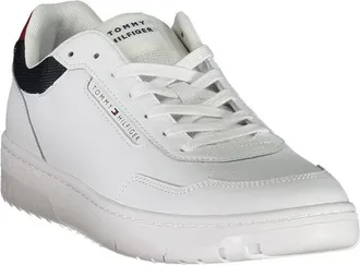 Tommy Hilfiger Leather Low-Top Sneaker - White
