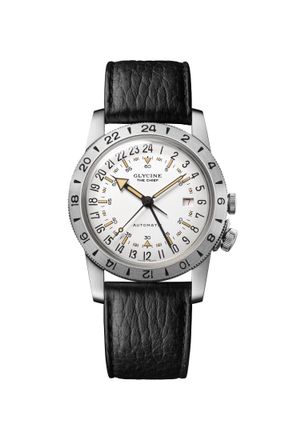 Glycine GL0467 Mens Airman Chief Vintage Watch - Silver - One Size