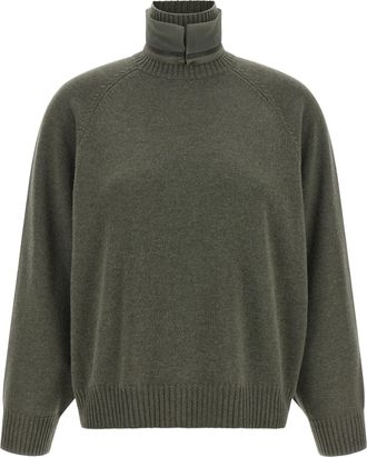 Brunello Cucinelli Bicolor Cashmere Womens Cardigan