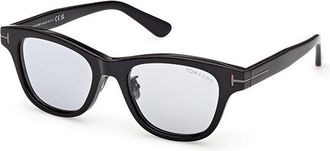 Tom Ford Smoke Square Mens Sunglasses FT1353-D-N 01A 52