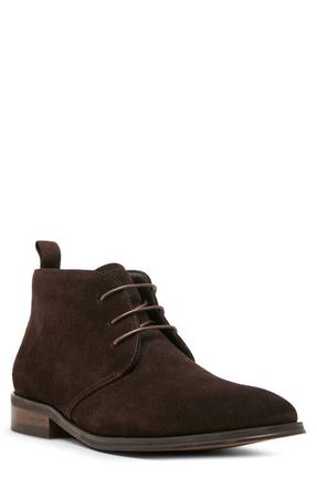 Steve Madden Albie Chukka Boot in Chestnut Suede at Nordstrom, Size 10.5