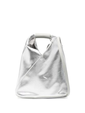 Maison Margiela Japanese cross body bag - women - Calf Leather - One Size - Silver