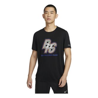Nike Running Energy Rise 365 Dri-Fit Short Sleeve Running Top Black FN3295-010
