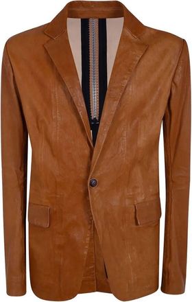 Isaac Sellam Experience Pionnier Nappa Stretch Classic Blazer